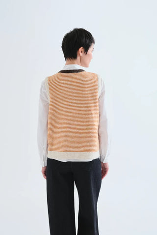 Stripe Knitted Vest