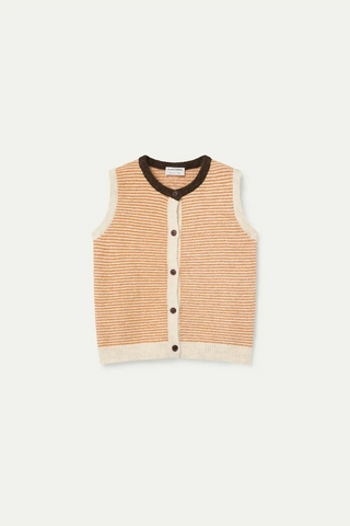Stripe Knitted Vest