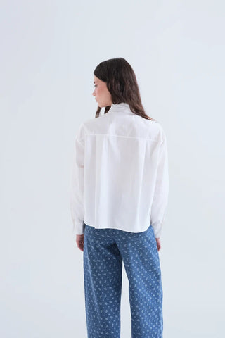 Camisa Lazada Blanco
