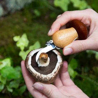 Mushroom tool keychain