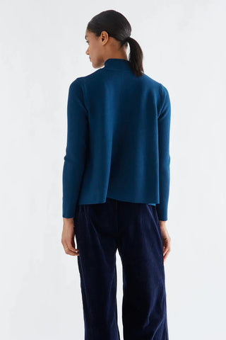 Basic ribbed turtleneck sweater