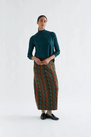 Basic ribbed turtleneck sweater