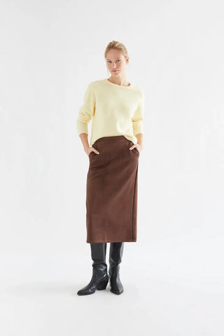 Light Yellow Wool Blend Sweater