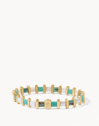 Tila Stretch Bracelet - Turquoise