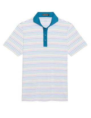 Rainbow Stripes Polo