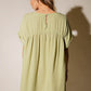 Babydoll Dress - Grass Green