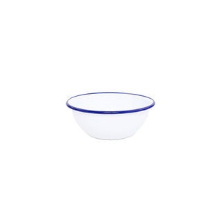 Vintage 20oz Cereal Bowl - Blue Rim