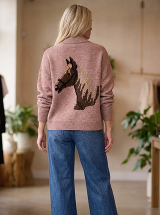 Sweater Horse and Horseshoe