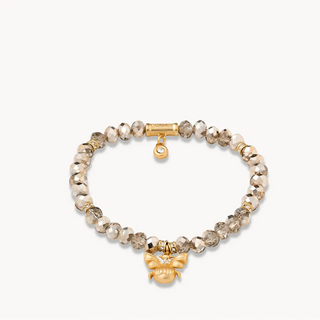 Stretch Bracelet 6mm (Rose Sparkle)