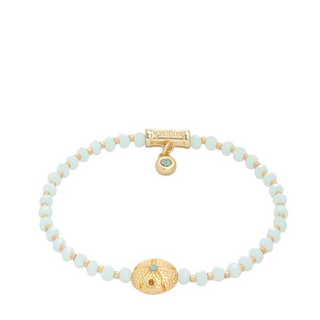 Twinkle Stretch Bracelet (Pale Blue/ Sand Dollar)
