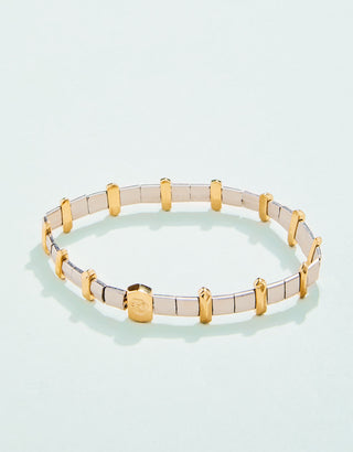 Kerra Stretch Bracelet Gold/ Silver