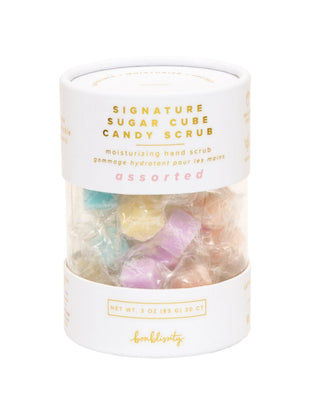 Assorted Sugar Cube Candy Scrub - 30ct