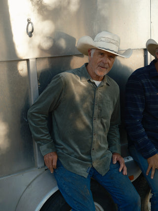 Saratoga Featherweight Cord Shirt Agave