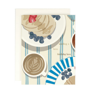 Latte Birthday Greeting Card