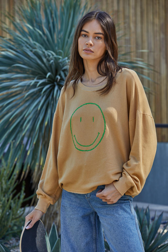 Happy Smile Day Pullover