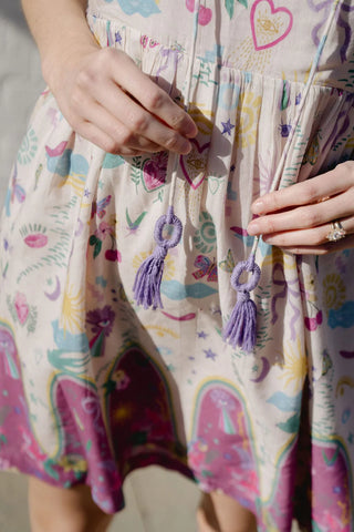 Josie Printed Sleeveless Dress