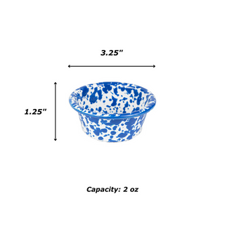 Splatter Ramekin - Blue
