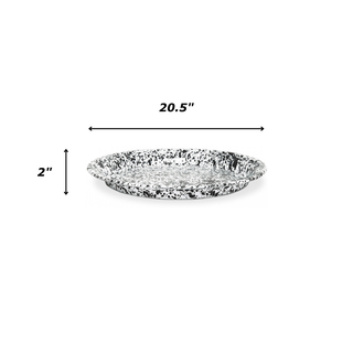 Splatter Large Round Tray