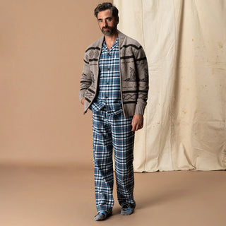 Pajama Set Story Teal
