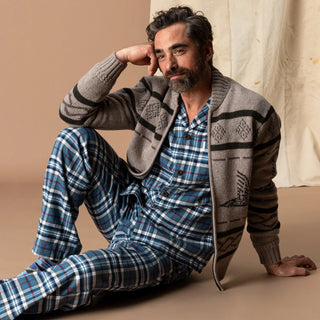Pajama Set Story Teal