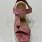 Gylian platform sandal pink tie dye