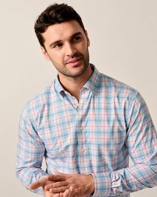 Everyday Performance Button Down Shirt - Lanes