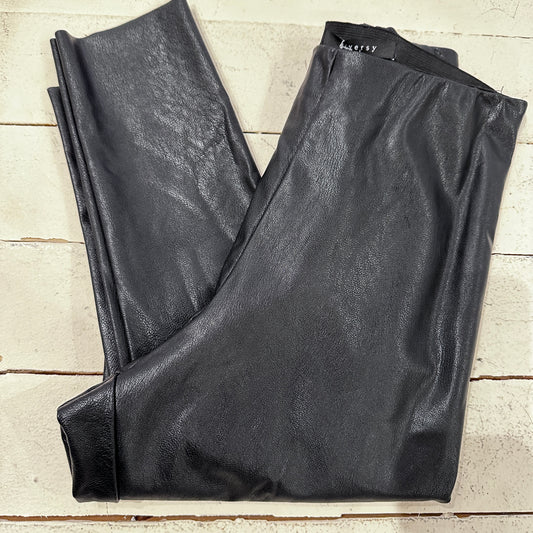 Black Leather Leggings