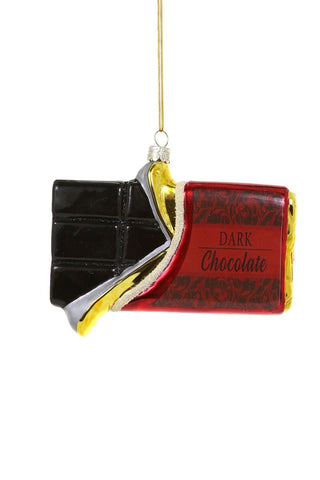 Candy Bar Dark Chocolate Ornament