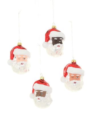 Santa Heads Ornament