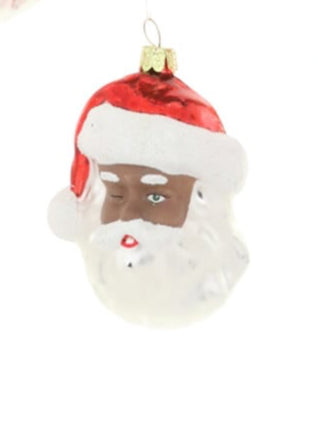 Santa Heads Ornament