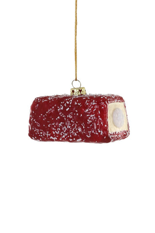 Red Raspberry Cake Ornament