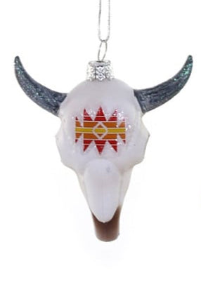 Wild West Skull Ornament