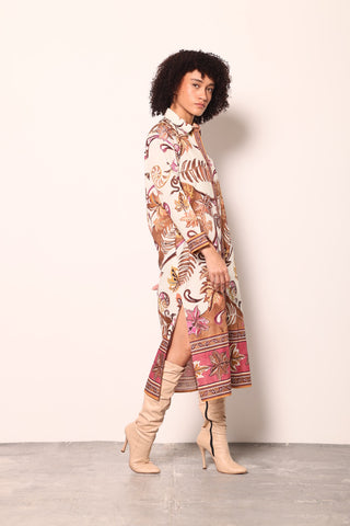 Eliza Dress - Misty Fern