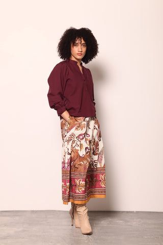 Ada Printed Skirt