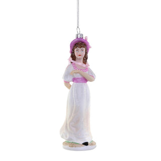 Fancy Pink Girl Ornament