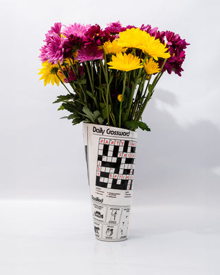 Newspaper Vase
