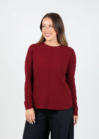 Long Sleeve Waffle Knit