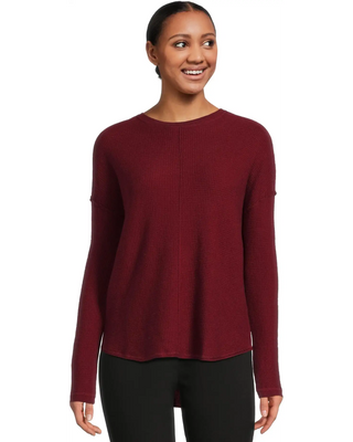 Long Sleeve Waffle Knit