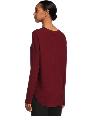 Long Sleeve Waffle Knit