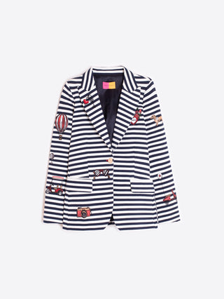 Sailor Jacket w/ Illustrations