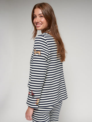 Sailor Jacket w/ Illustrations