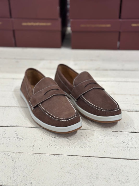 Peter Millar Suede Deck Shoe