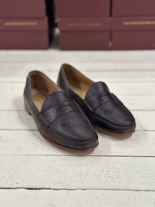 Shag Leather Loafer