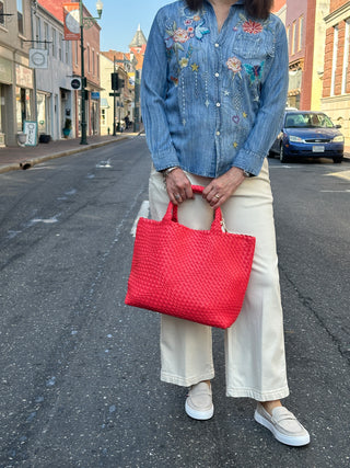 Small Hathaway Tote Cayenne