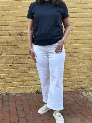 gia glider crop flare w tulip back slit 25.5"