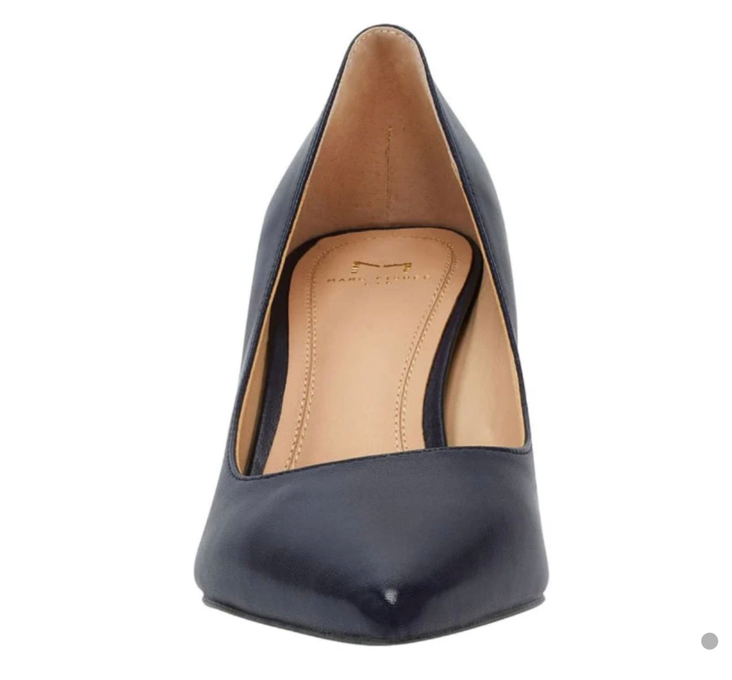 Zara dark blue heel