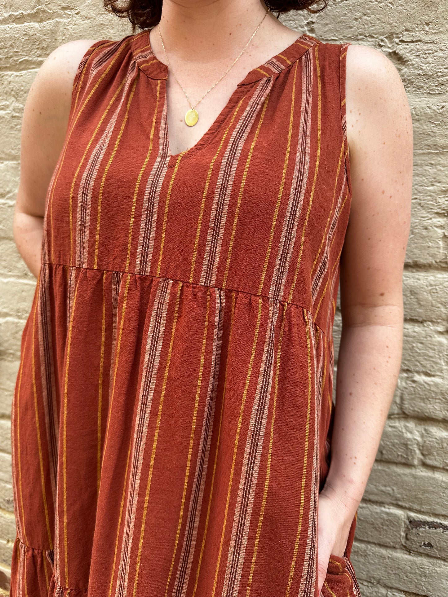 Stripe Baja Dress