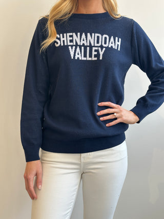 Shenandoah Valley Navy Knit