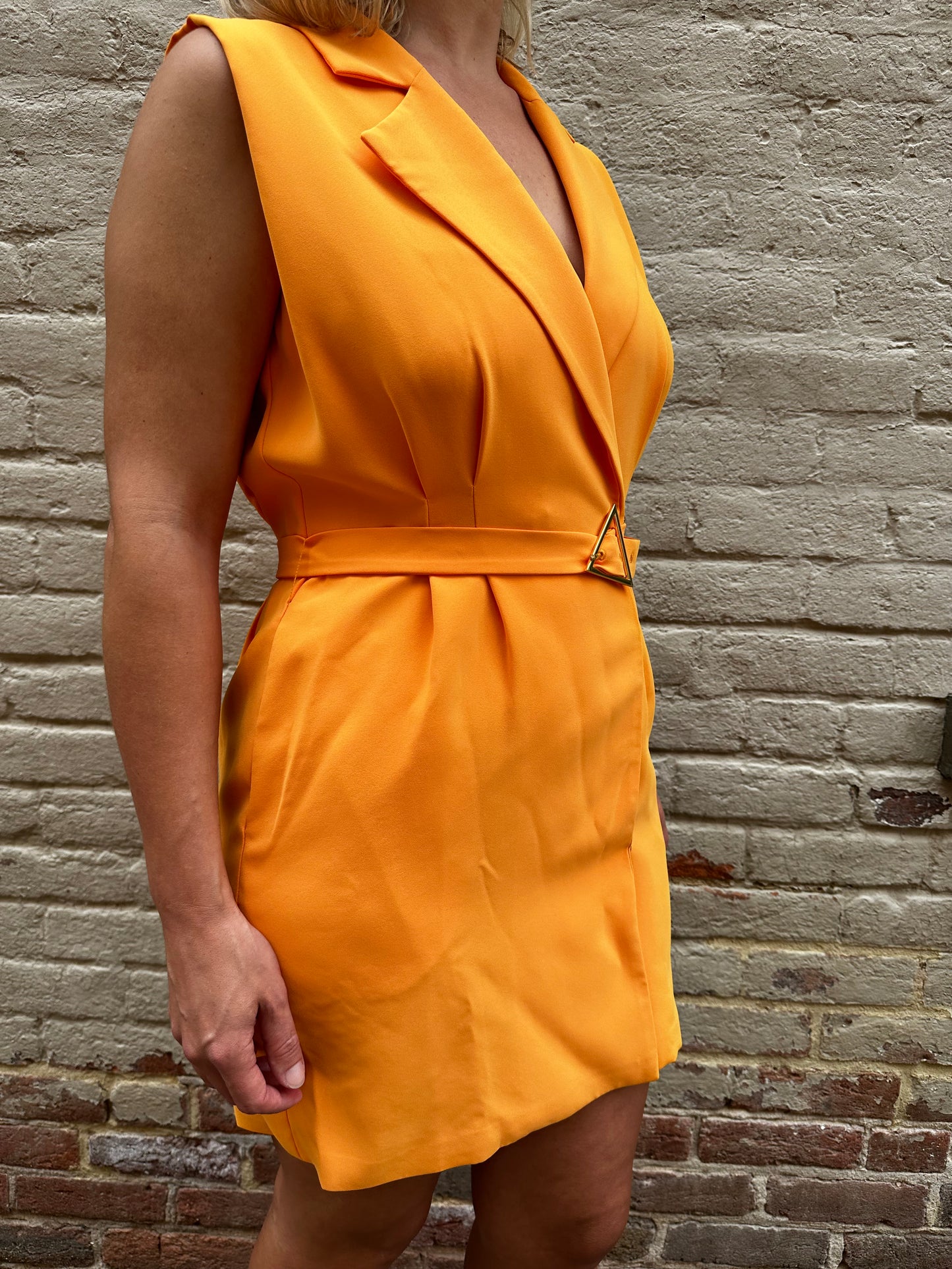 Elton Dress Orange