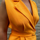 Elton Dress Orange